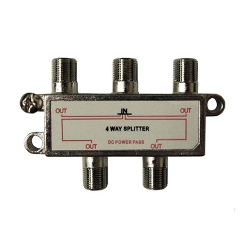Coax Splitter 2.5GHz, DC Power Pass Splitter - २ / / / / / / / Way-वे